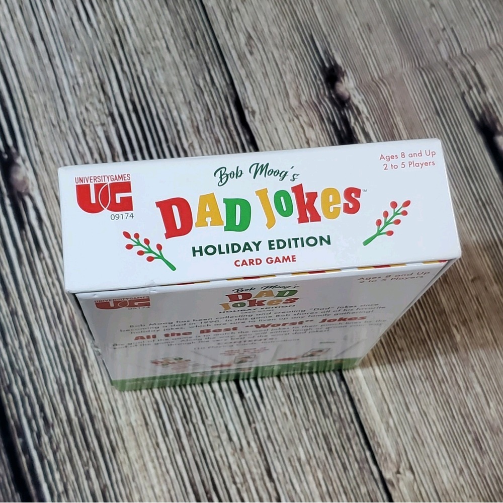 Dad Jokes Holiday Edition Matching Card Game 2024 University Games | Bob Moog's - Picture 4 of 7